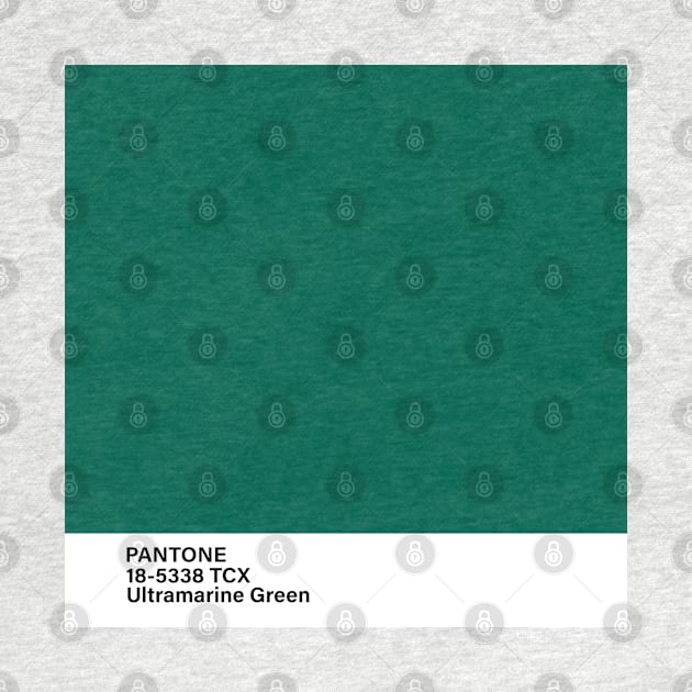 pantone 18-5338 TCX Ultramarine Green by princessmi-com